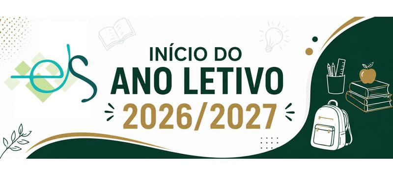 Início do ano letivo 2026/2027